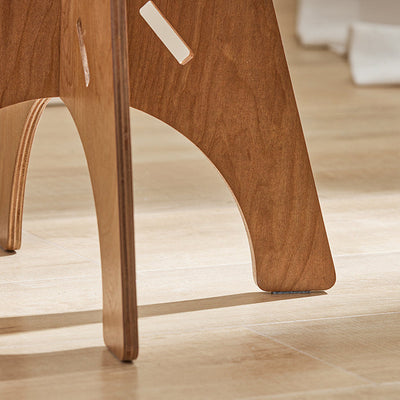 SoBuy | Table d'appoint avec assemblage tenon et mortaise | Table basse | Table de salon | Marron | HFBT01-K-BR