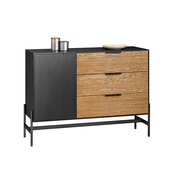 SoBuy | Credenza | Mobile da ingresso | Mobile da cucina | Mobile contenitore | Mobile TV | HFSB02-SCH