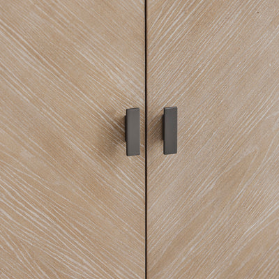 SoBuy | Buffet/Commode/Meuble de cuisine | 3 tiroirs et 3 portes | Pré-assemblé et robuste | Bois d'hévéa | HFSB05-N 