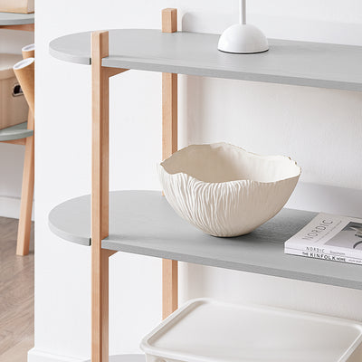 SoBuy | Konsolentisch | Flurtisch | Sideboard | Beistelltisch | Hellgrau | HSTR01-H-HG