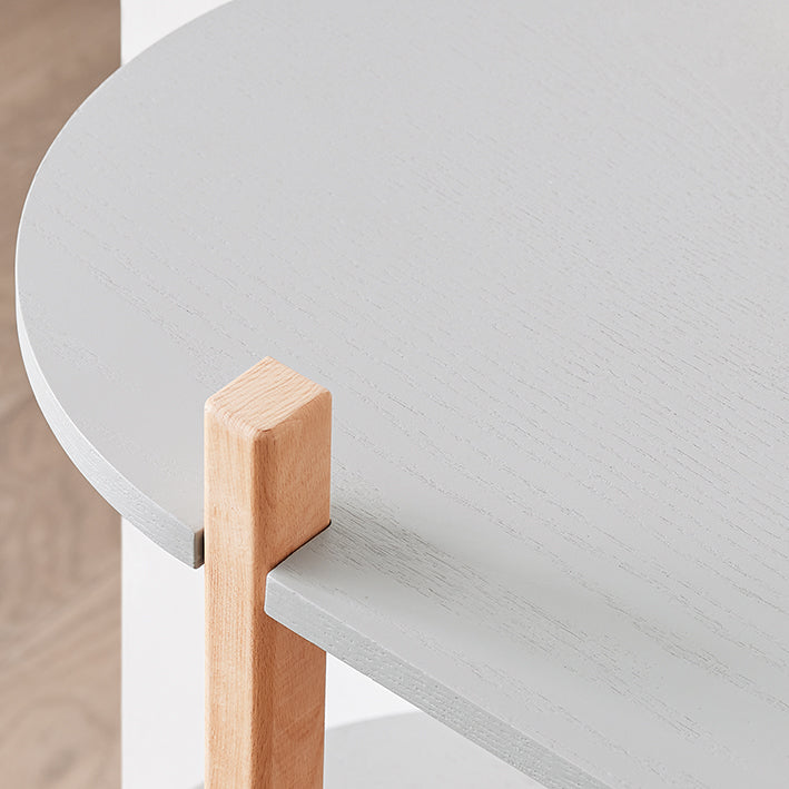 SoBuy | Konsolentisch | Flurtisch | Sideboard | Beistelltisch | Hellgrau | HSTR01-H-HG