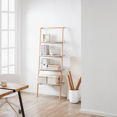 SoBuy | Étagère échelle | Étagère escalier | Étagère de rangement | Support pour plantes | HSTR02-HG 