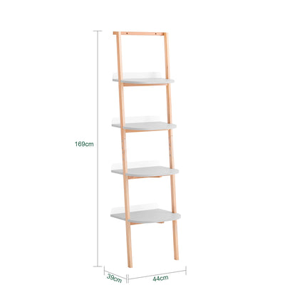 SoBuy | Scaffale a scala | Scaffale a gradini | Scaffale portaoggetti | Scaffale portafiori | HSTR02-K-HG