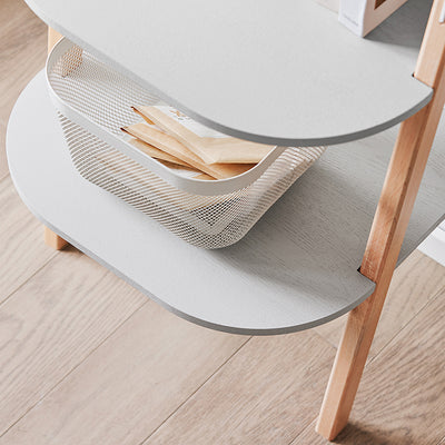 SoBuy | Étagère échelle | Étagère escalier | Étagère de rangement | Support pour plantes | HSTR02-K-HG 