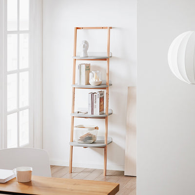 SoBuy | Étagère échelle | Étagère escalier | Étagère de rangement | Support pour plantes | HSTR02-K-HG 