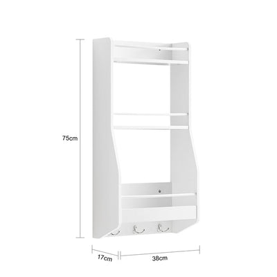 SoBuy | Scaffale da cucina | Porta spezie | Scaffale a muro | KCR12-W