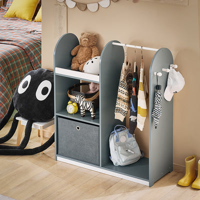 SoBuy | Kindergarderobe | Kleiderschrank Kinder | Kinderzimmer | KMB40-HG