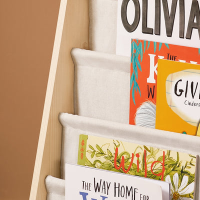 Prévente | SoBuy | Bibliothèque pour enfants | Porte-journaux | pour enfants | nature | KMB50-N