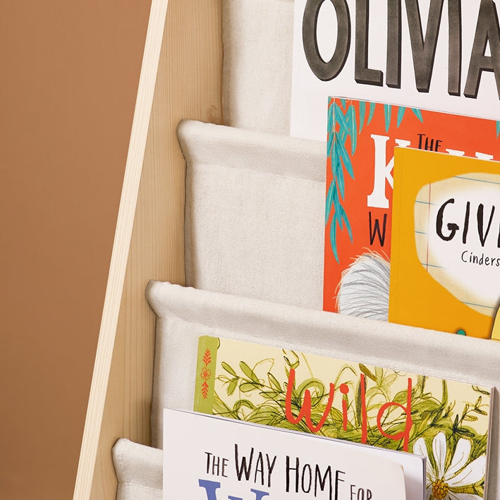 Prévente | SoBuy | Bibliothèque pour enfants | Porte-journaux | pour enfants | nature | KMB50-N