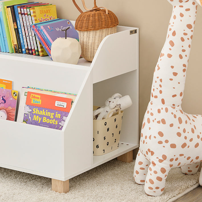 Vorverkauf | SoBuy | Kinderregal | Spielzeugregal | Aufbewahrungsregal für Kinder | KMB54-W