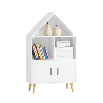 SoBuy | Étagère à Livres pour Enfants | Étagère à Jouets | Étagère Maison de Rangement pour Enfants | KMB58-W