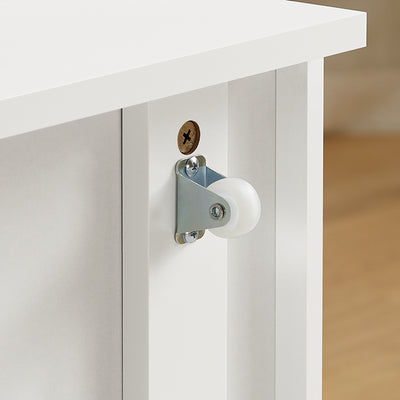 Prévente | SoBuy | Étagère pour enfants avec 1 coffre à jouets | Bibliothèque | Étagère de rangement pour enfants | KMB83-W