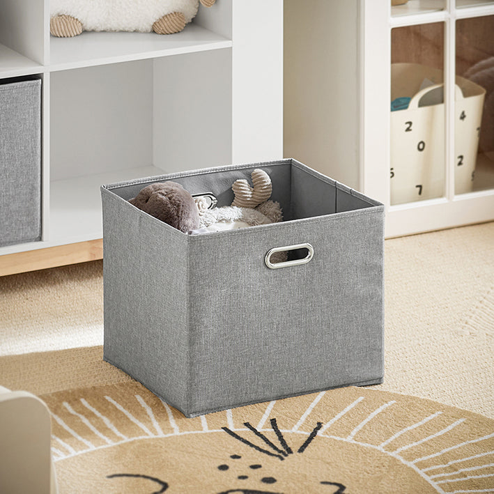 SoBuy | Étagère pour enfants | Bibliothèque | Meuble de rangement pour enfants | Blanc-Naturel | KMB85-W