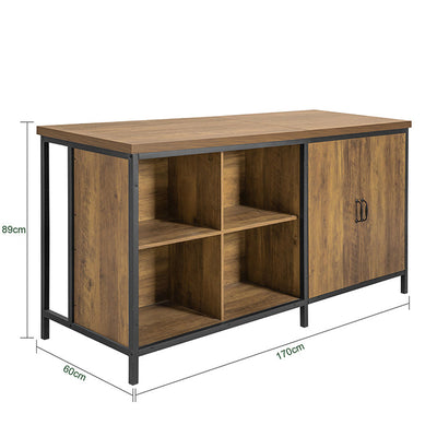 SoBuy | Credenza | Buffet | Isola da cucina | Mobile da cucina | KNL01-F
