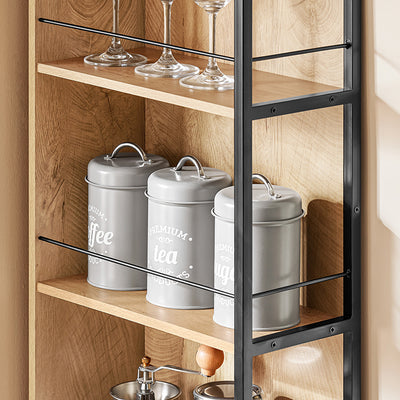 Prévente | SoBuy | Étagère Niche à 3 tiroirs | sur roulettes | Chariot Niche | Étagère étroite | NSR13-N