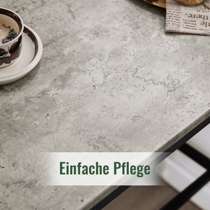 SoBuy | Bartisch mit 2 Hockern | Bartisch set | 3-teilig | OGT03-HG