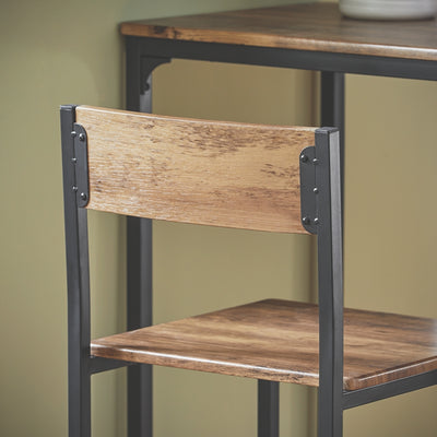 SoBuy | Table de bar avec 2 tabourets | Ensemble table de bar | 3 pièces | OGT03-XL 