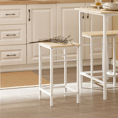 SoBuy | Set da bar | 5 pezzi | Tavolo da pranzo | Tavolo da bistrò con 4 sedie | Set da pranzo | OGT11-WN