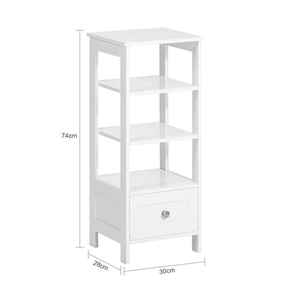 SoBuy | Table d'appoint haute | Table basse | Table console | FBT91-W