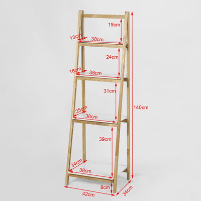 SoBuy | Étagère échelle pliable | Étagère escalier | Support pour plantes | FRG162-N