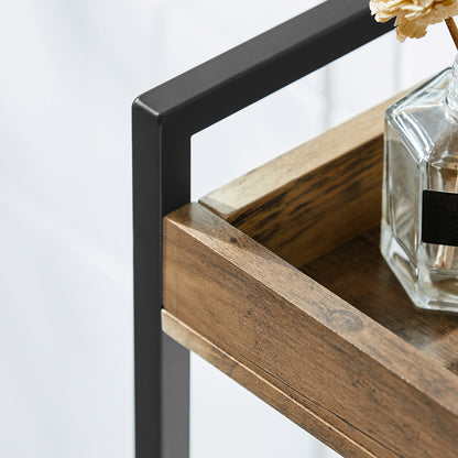 Vorverkauf | SoBuy | Badregal Vintage | kleines Regal | Aufbewahrungsregal | FRG226-F