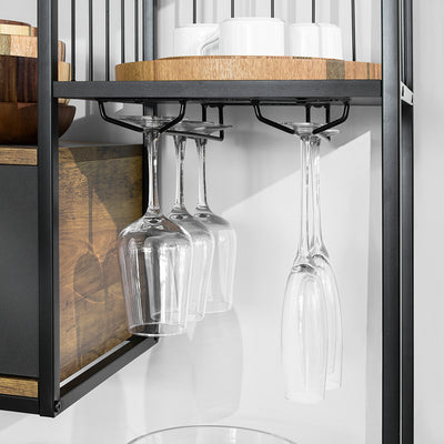 SoBuy | Konsolentisch mit Metallrahmen | Flurtisch | Sideboard | FSB56-F