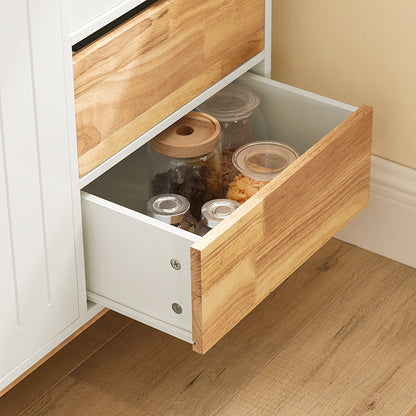 SoBuy | Meuble de cuisine | Buffet | Meuble d'entrée | Commode | Meuble TV | FSB75-WN