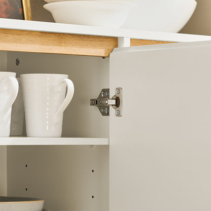 SoBuy | Meuble de cuisine | Buffet | Meuble d'entrée | Commode | Meuble TV | FSB75-WN