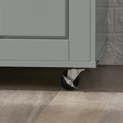 SoBuy | Küchenschrank | Sideboard | Flurschrank | Küchenwagen | FSB78-HG