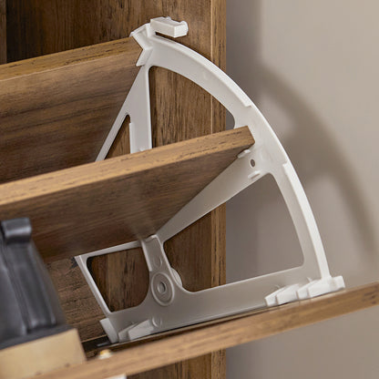 SoBuy | Meuble à chaussures | Armoire à chaussures à 2 portes | Coffre à chaussures | FSR137-F