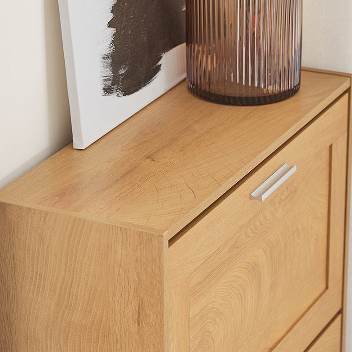 SoBuy | Meuble à chaussures | Armoire à chaussures à 2 portes | Coffre à chaussures | FSR137-N