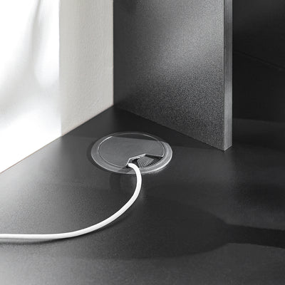 SoBuy | Wandtisch | Schreibtisch | Computertisch Schwarz | FWT18-SCH