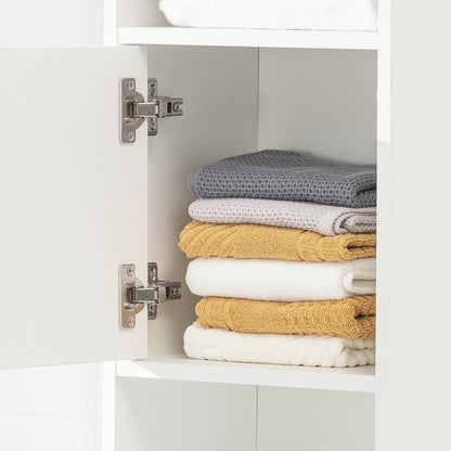 SoBuy | Bibliothèque avec tiroirs | Étagère en bois autoportante | STR10-W