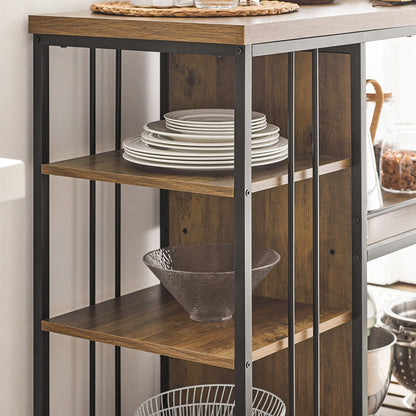 SoBuy | Chariot de service | Meuble de cuisine | Meuble multifonction | SVW18-F